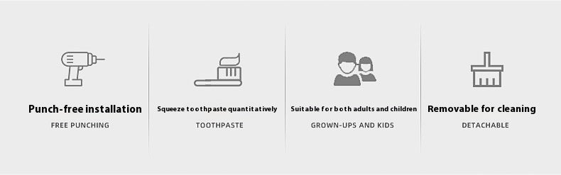 Fully Automatic Toothpaste Squeeze Set
