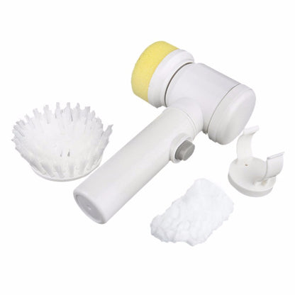 5 in 1 Kitchen Household Handheld Groove Multi-Function Electric Cleaning Brush