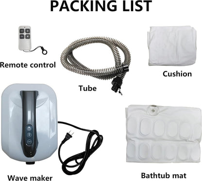 Household Electric Surf Bubble SPA Full-Body Bubble Massage Water